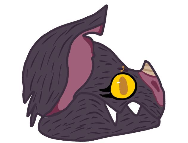 Bat dragon puppet - ibisPaint