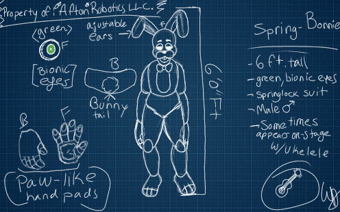 (Spring) Bonnie's Blueprints