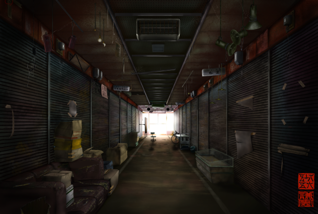 大型スーパーの影響を受けた市場