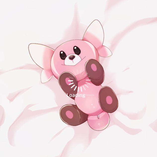 思考停止したヌイコグマ Ibispaint