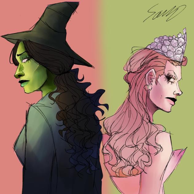 Elphaba and Glinda