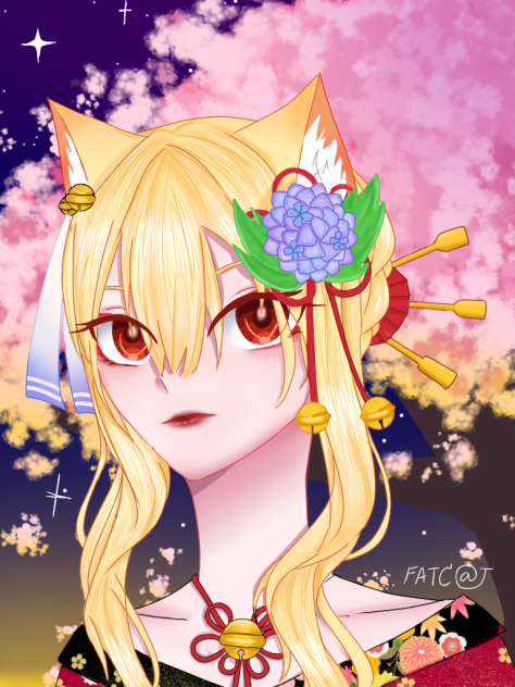 Nine tailed - ibisPaint