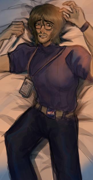 🌏 on bed