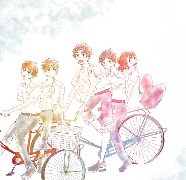 現パロ五年 Ibispaint