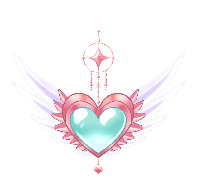 Angel 💕 Pendent Aqua