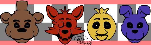 FNAF stickers 1