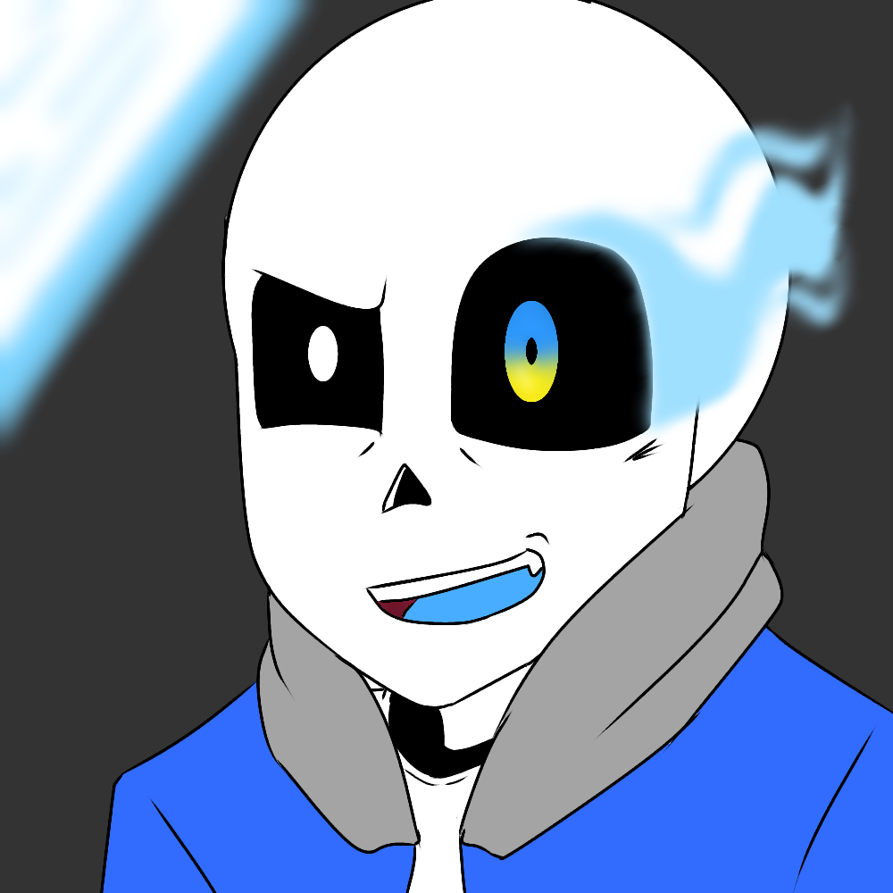 Sans in Bad time mode - ibisPaint