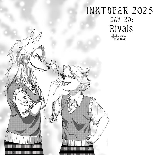 Rivals(Inktober Day 20)
