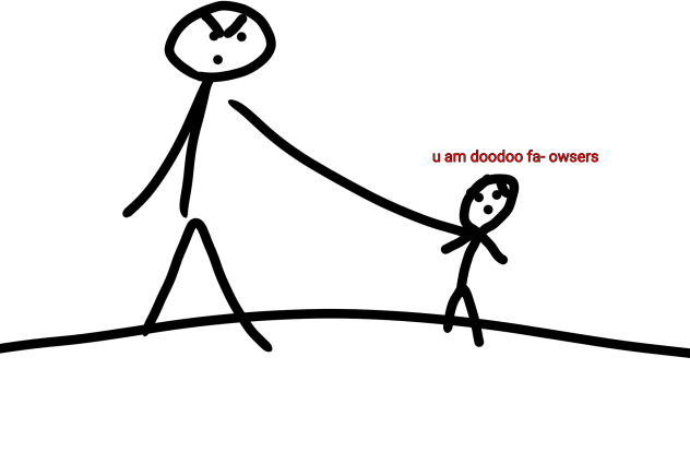 U called me meen ting, now u die