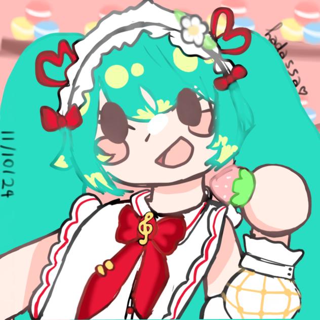 Strawberry Miku- 15th birthday 🍓🍓🍓