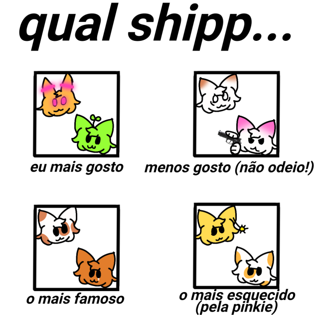 qual shipp... ☆fanart pra pinkie☆
