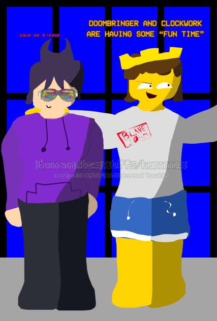 im not drawing her FUCKING GLASSES