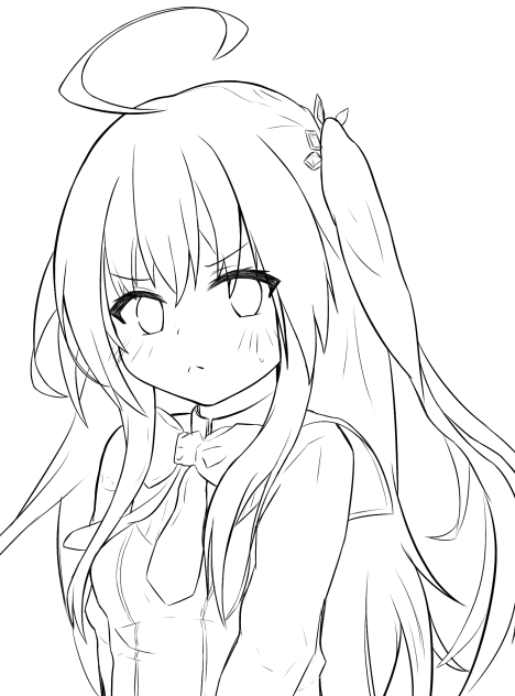 ライアラ 塗り絵