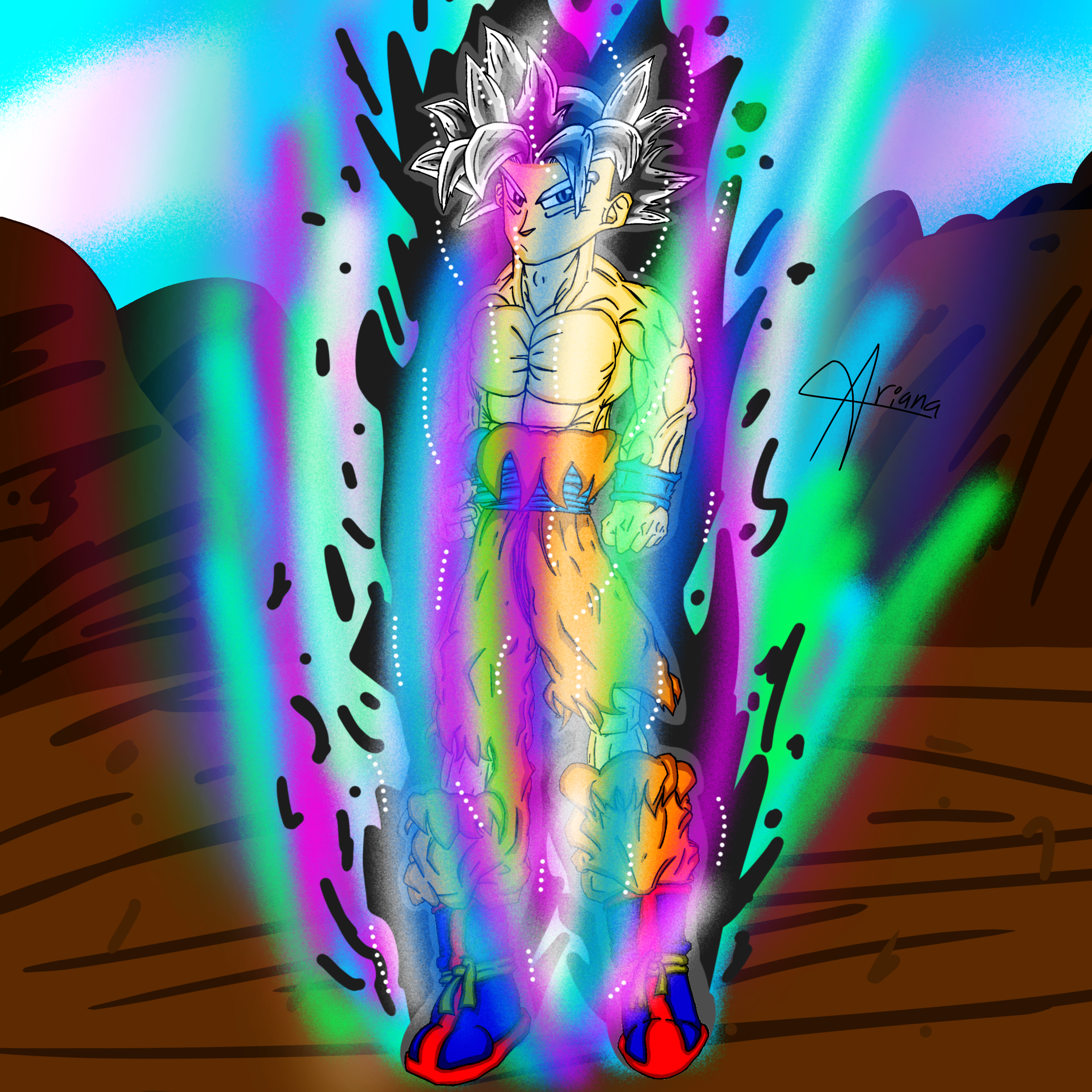 Goku mui - ibisPaint