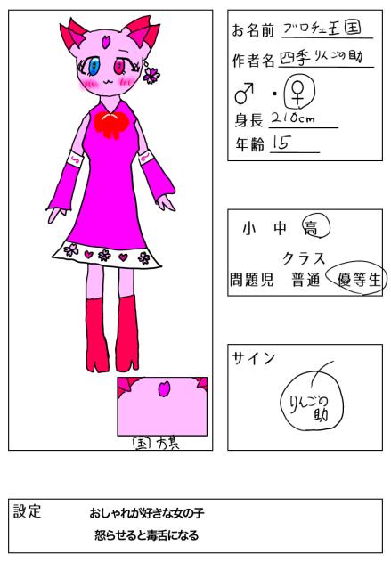 キャラ募です