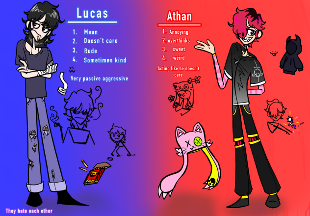 New characters for a story