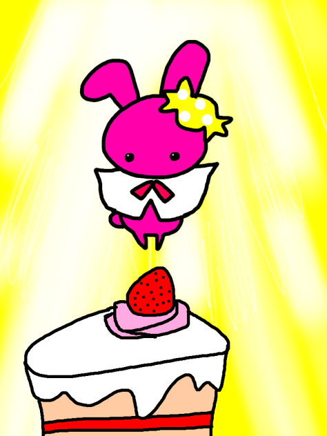 ケーキを甘くしてくれる妖精さん