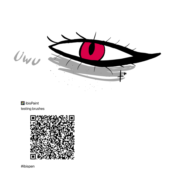 Testing brush - ibisPaint