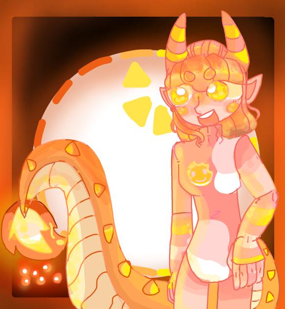 Dragon Girl---Fireball