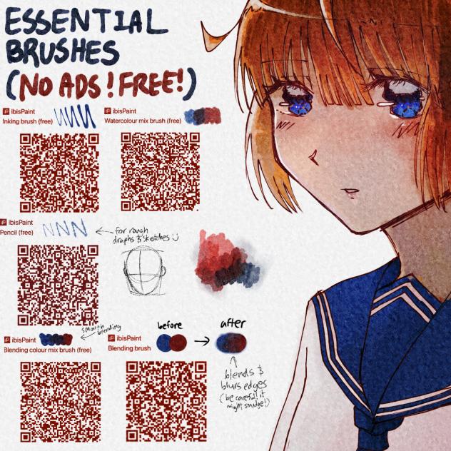 ESSENTIAL BRUSHES🖌️（AD FREE)