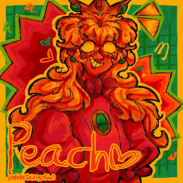 Live laugh love Peach