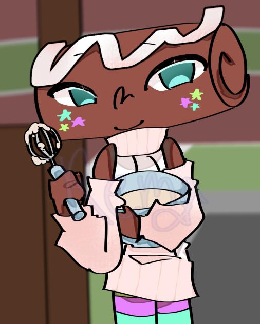 Silly cakeroll called Cosmo