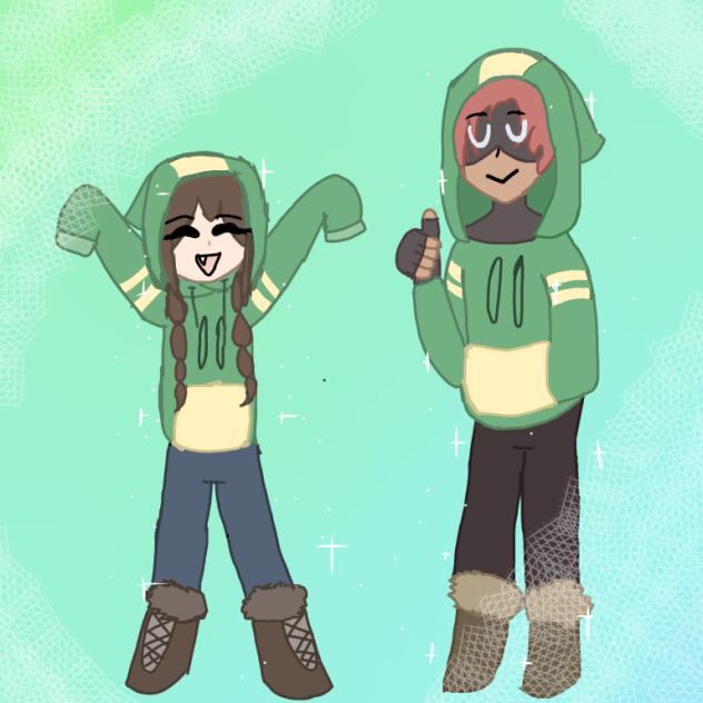 Matchin buddies =) - ibisPaint