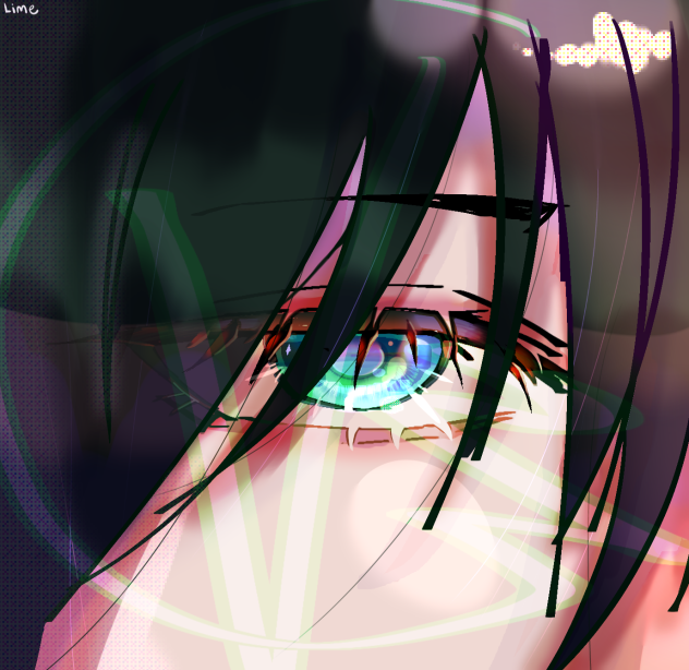 Lime's eye