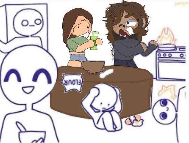 collab en la cocina xd