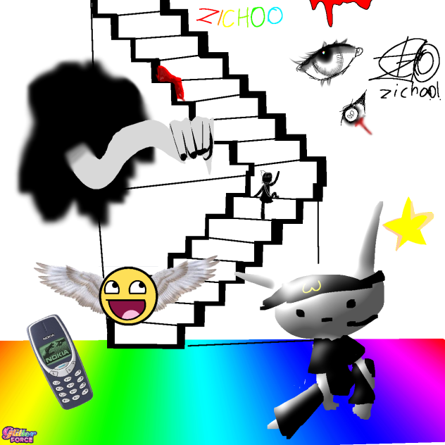 randomcore 1 hour long drawing