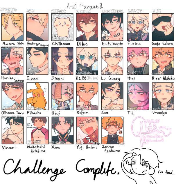 A-Z fanart challenge