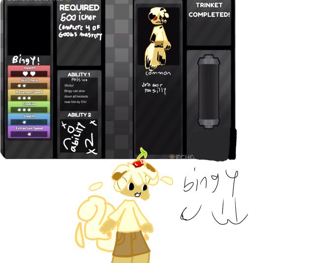 Dandy’s world oc Bingy!!