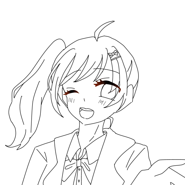 線画！