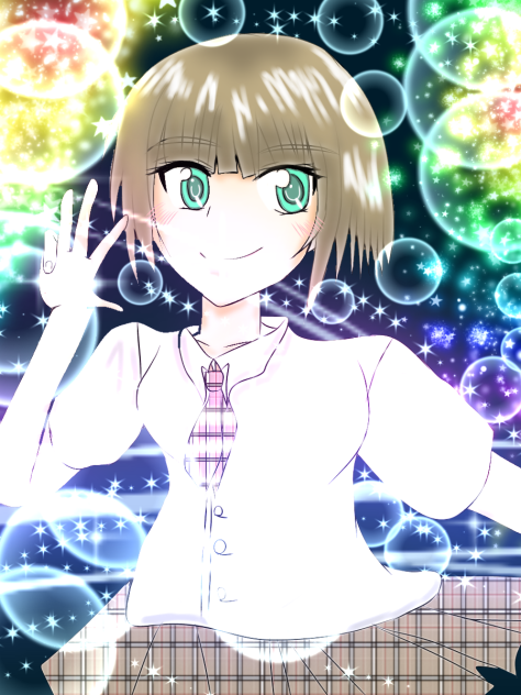 流れる輝き❗