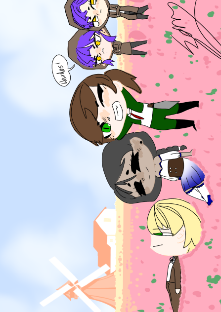 art for my elar class project story lol
