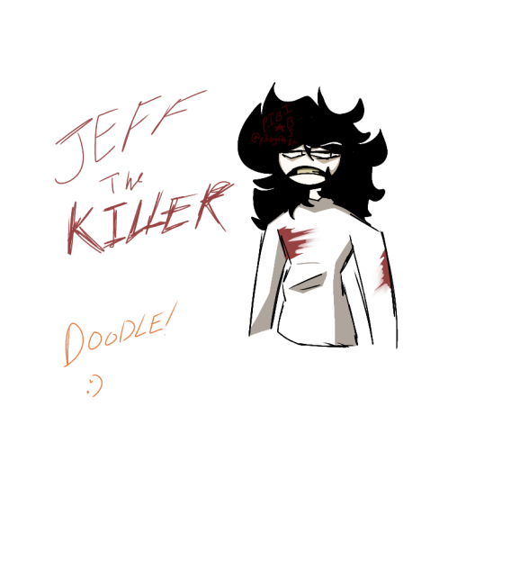 Jeff the killer doodle