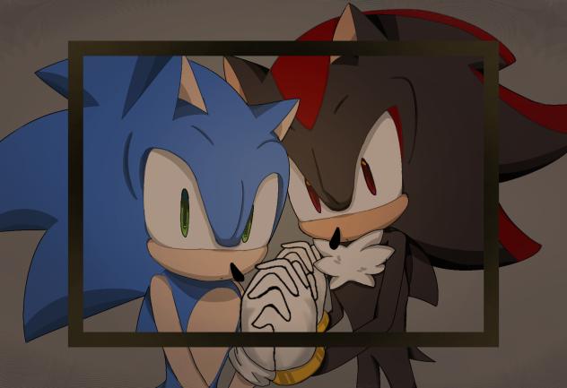 Sonic and Shadow - ibisPaint