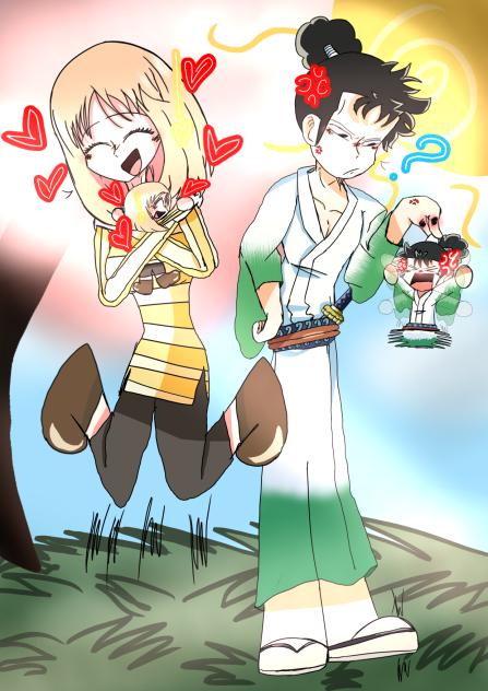 Ryuma & flare meet mini Ryuma & flare