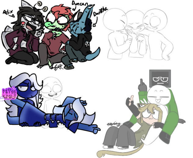 Friend collab - ibisPaint