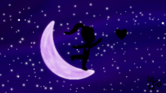 the moon - ibisPaint