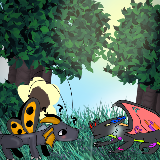 Blastwing and Butterflywing meet