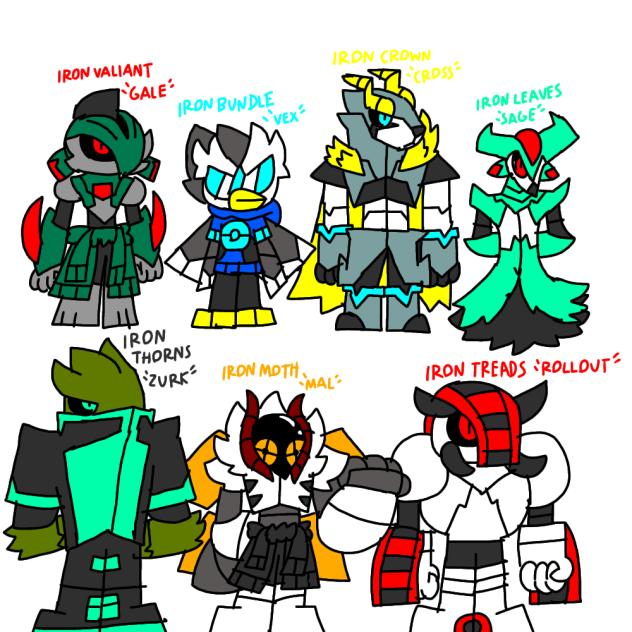 PokeVerse Characters (Paradox)