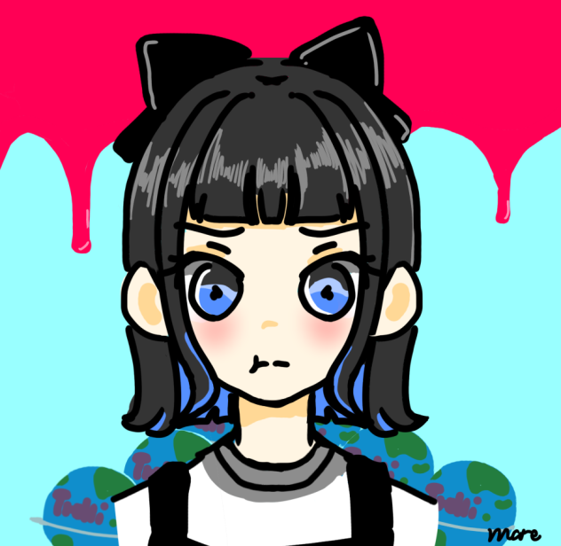 地球グミの擬人化