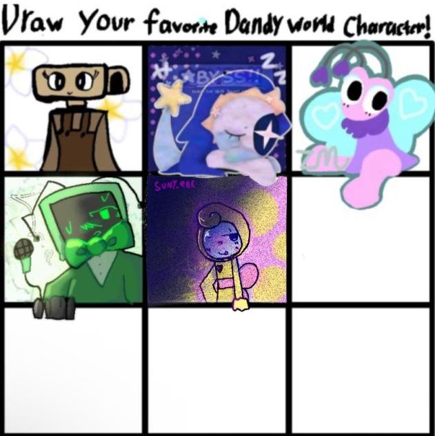 draw you favorite dandy world character!