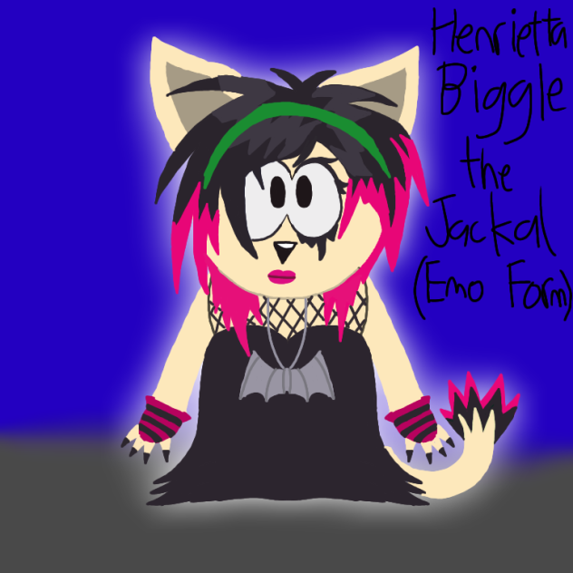 Henrietta Biggle the Jackal (Emo Form)