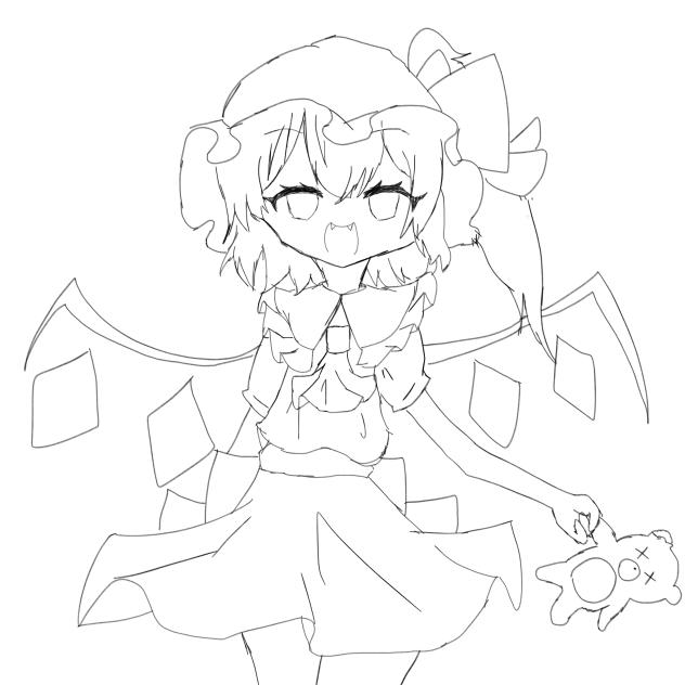 フランの塗り絵～