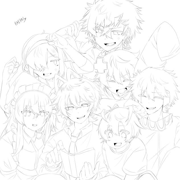 みんな、笑ってる…⭐️