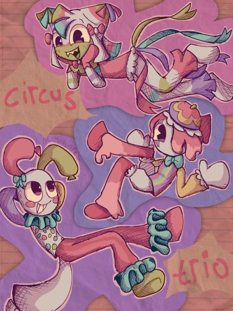 the circus trio