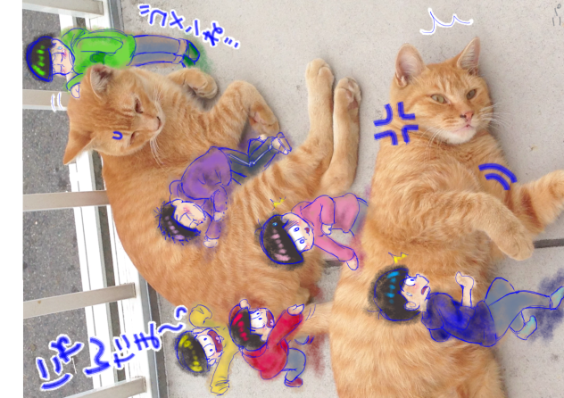 うちの猫と六つ子