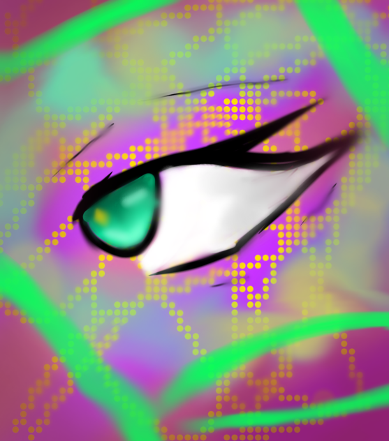 The eye of future of Sakury